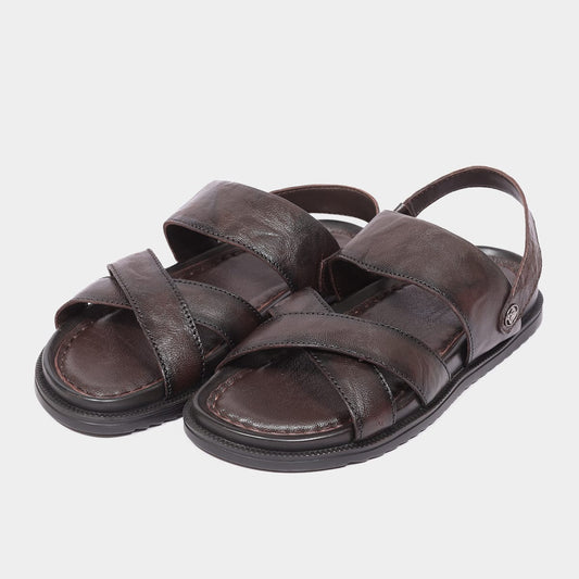 Zillionaire Cross Strap Sandal for Men