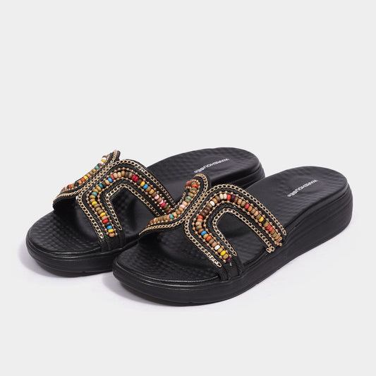 Women Boho Bead Sliders