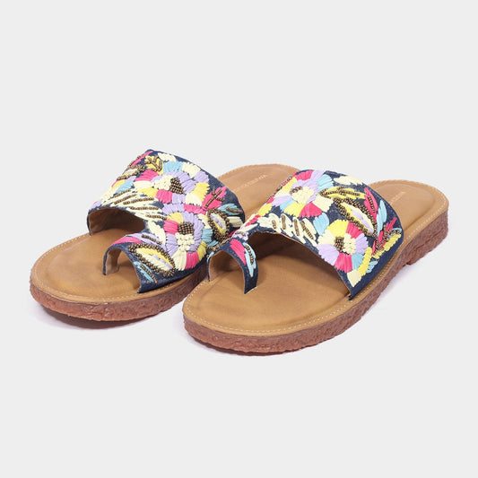Women Hand-Woven Soft Sliders