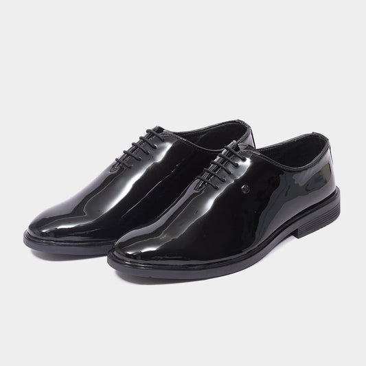 Mens Whole Cut Mirror Finish Shoes
