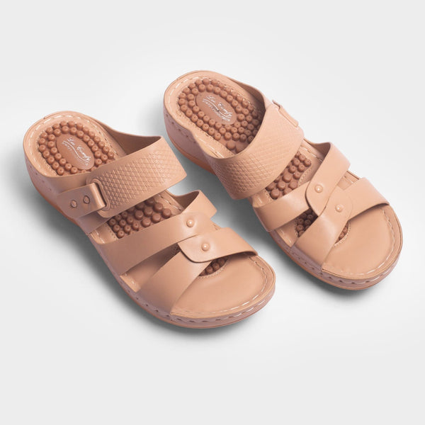 Acupressure Massage Slider for Women β Detail View | Warehouse Footwear