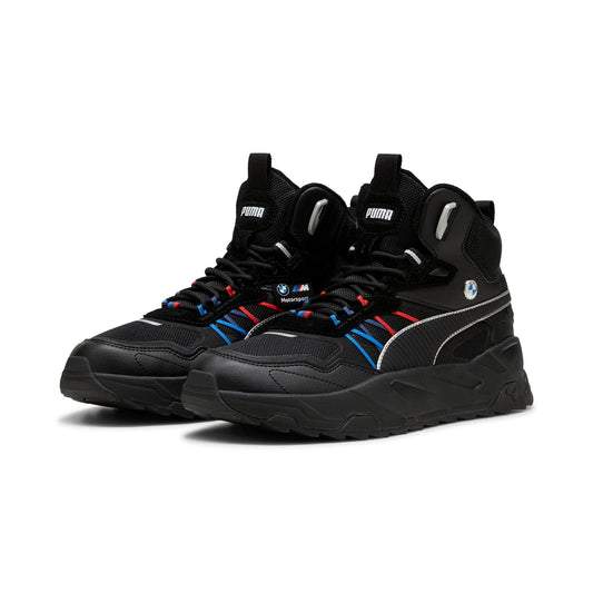 Puma Mens BMW MMS Trinity Mid WTR Black Sneaker
