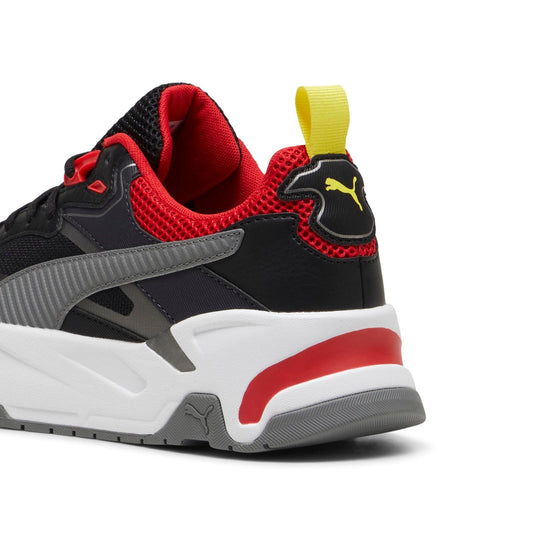Puma Mens Ferrari Trinity Black-Rosso Corsa Sneaker