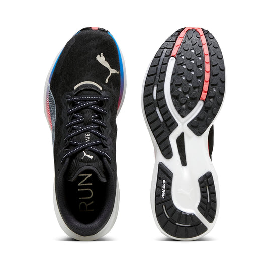 Black Mens Puma Deviate Nitro 2 Running Shoes