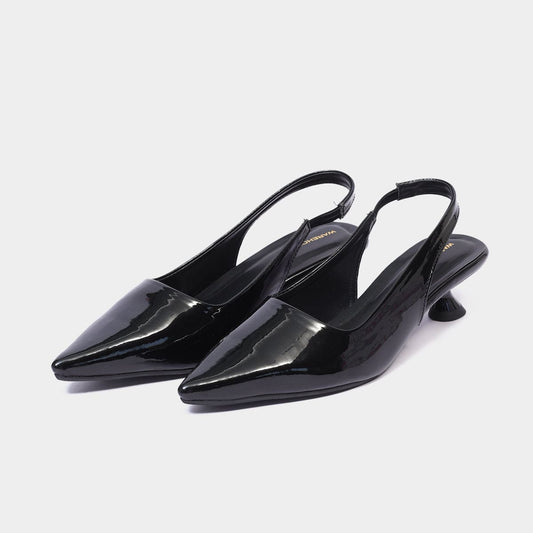 Black Pointed Belly for Women