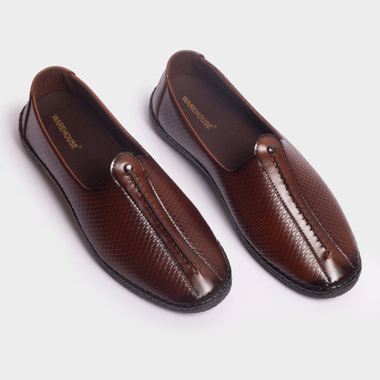 Nawabi Mojari for Men β Back View | Warehouse Footwear