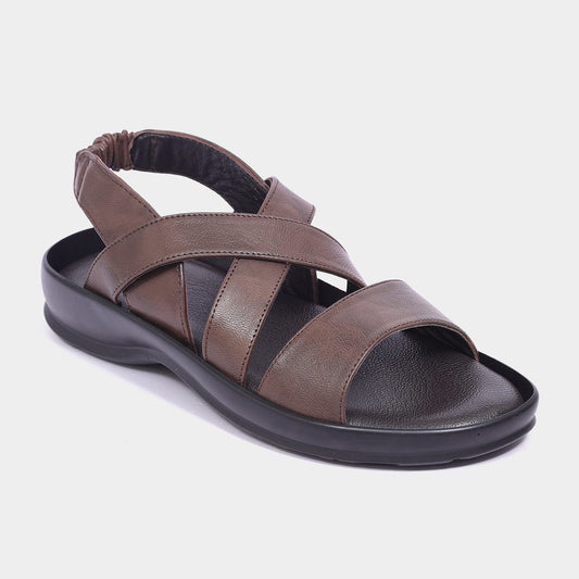 Zillionaire Elastic Leather Sandal for Men