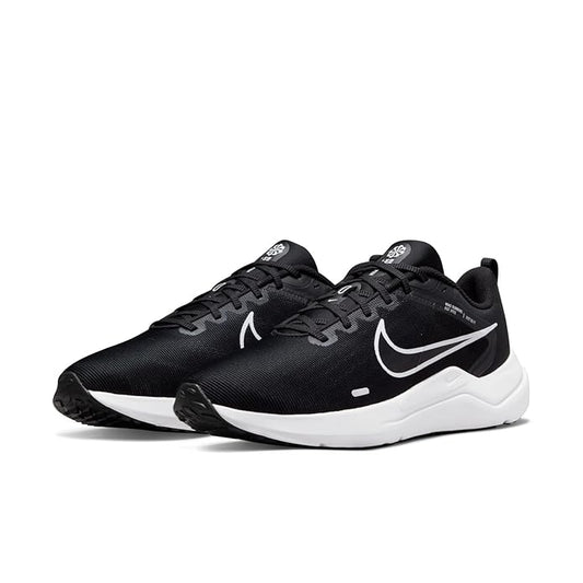 Nike Mens Downshifter 12 Black/White Running Shoe