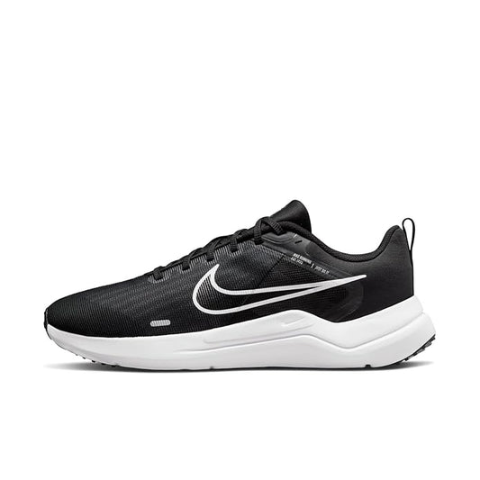 Nike Mens Downshifter 12 Black/White Running Shoe