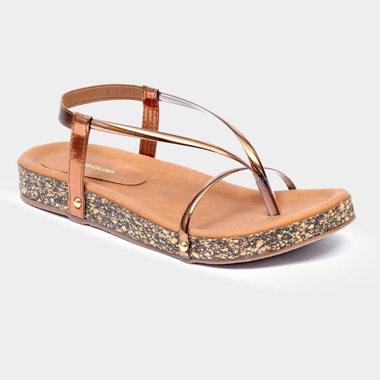 Women Flat T Strap Sandal
