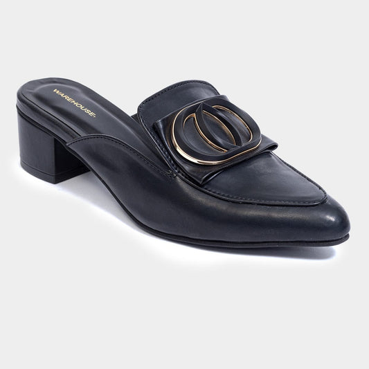 Women Block Heel Mules