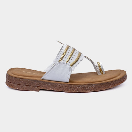 Women Kolhapuri One Toe Comfort Sandals