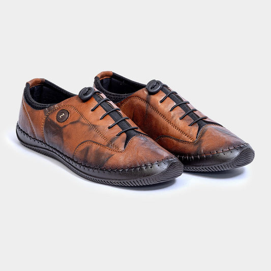 Zillionaire Push Button Textured Shoe for Men