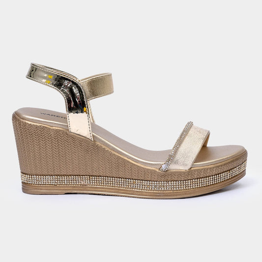 Women Ankle strap Wedges Sandal