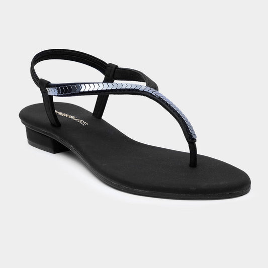 Women Embellished T-Strap Sandals