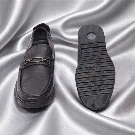 Giovano Moreti Magic Button Premium Leather Loafer for Men