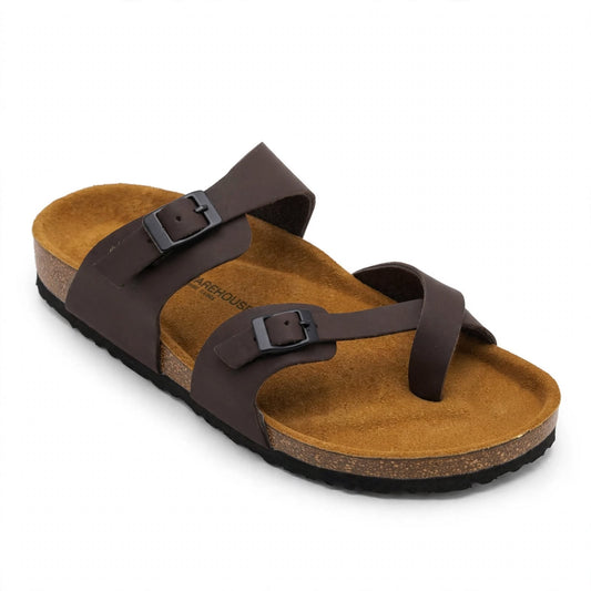 Dual Buckle Arch Support Sliders for Men