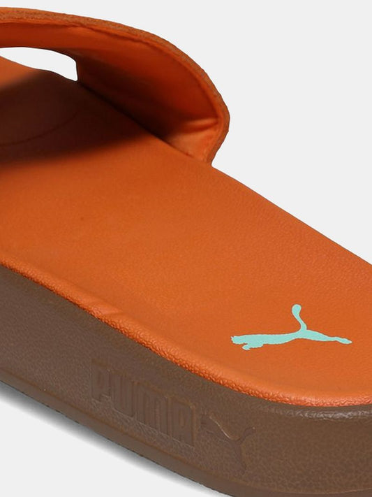 PUMA Leadcat 2.0 Palermo Foil Men Orange Slides
