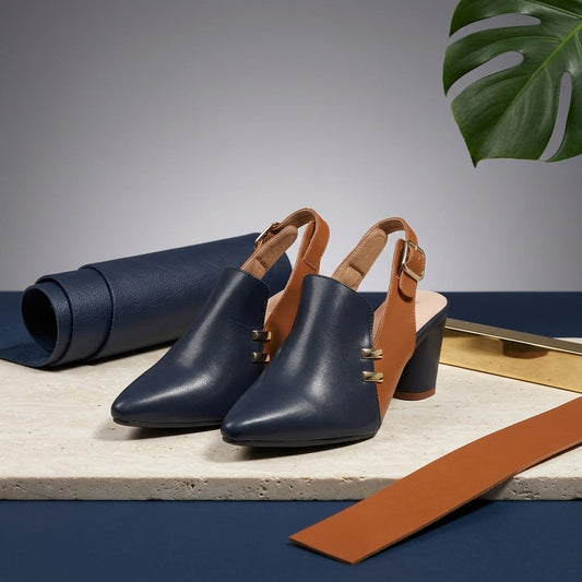 Pointed Faux Wedge Heel for Women