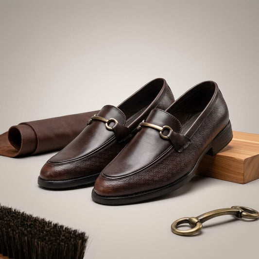 Leather Partywear Loafer for Men