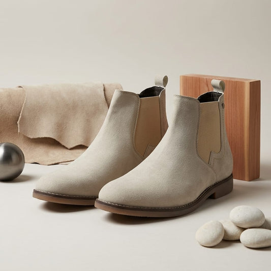 Real Leather Chelsea Boot for Men