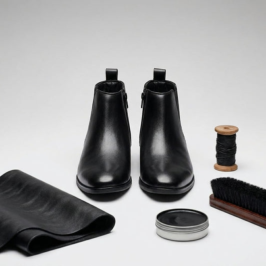 Chunky Sole Chelsea Boots for Men