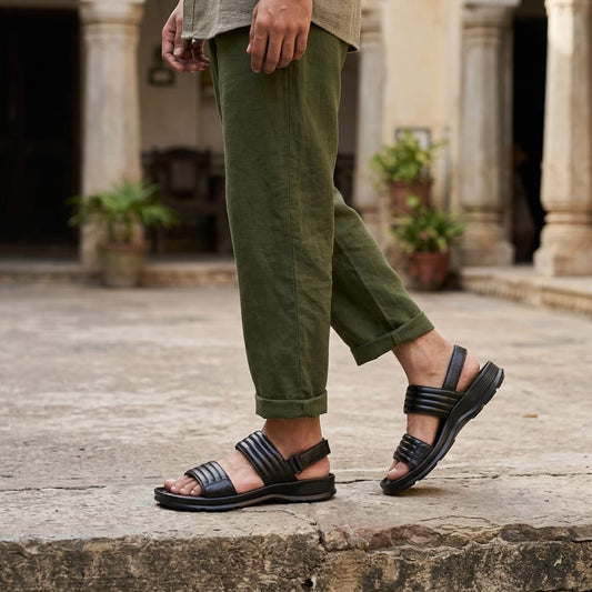 Double Strap Sandal for Men