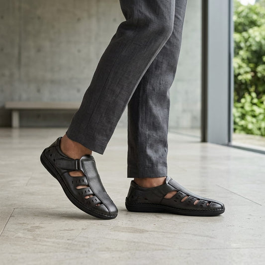 Casual Sandal for Men – Side View | Warehouse Footwear