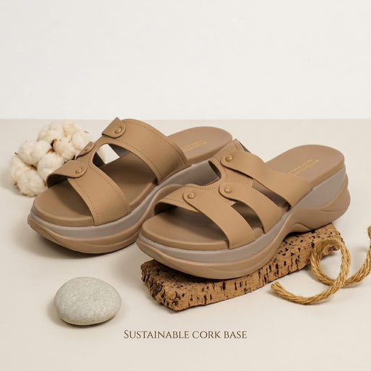 Slip On Flat Open Sandal for Women