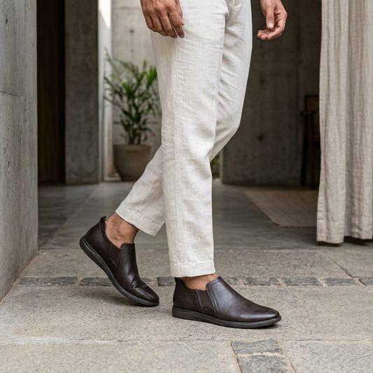 Zillionaire Pure Leather High Ankle Formal Shoes for Men
