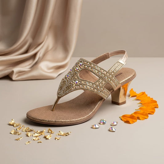 Partywear Heels for Women – Front View | Warehouse Footwear