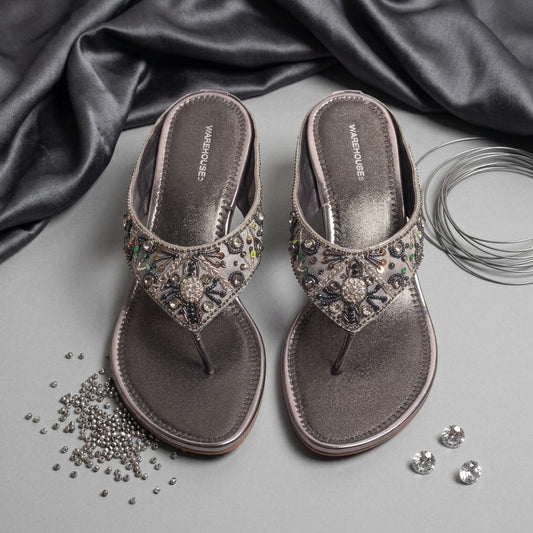 Chunky Sole Party Chappal for Women