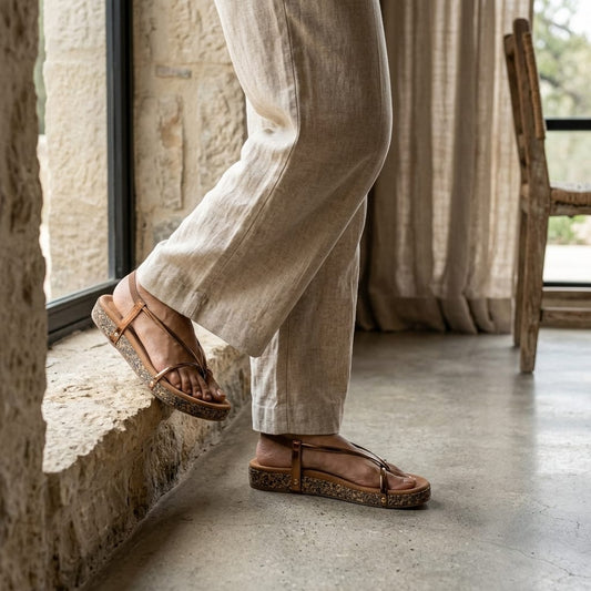 T-Strap Casual Flats for Women