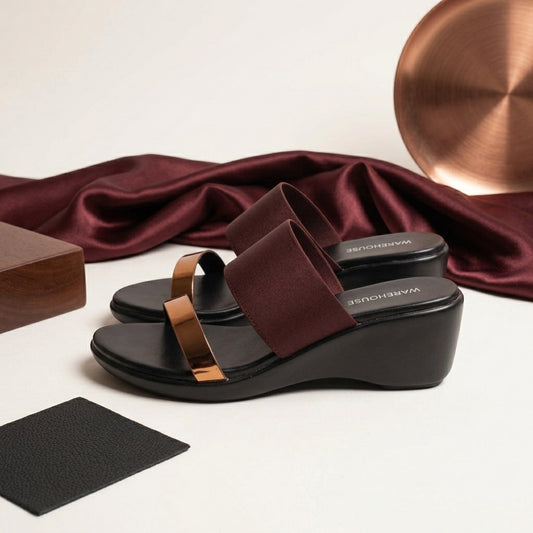 Synthetic Wedges for Women – Front View | Warehouse Footwear
