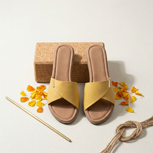 Wedge Sandal for Women – Front View | Warehouse Footwear
