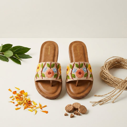 Handwork Slides for Women