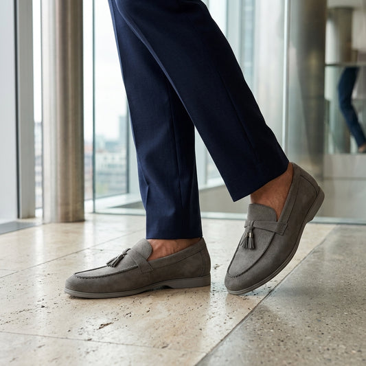 Grey Casual Loafer for Men