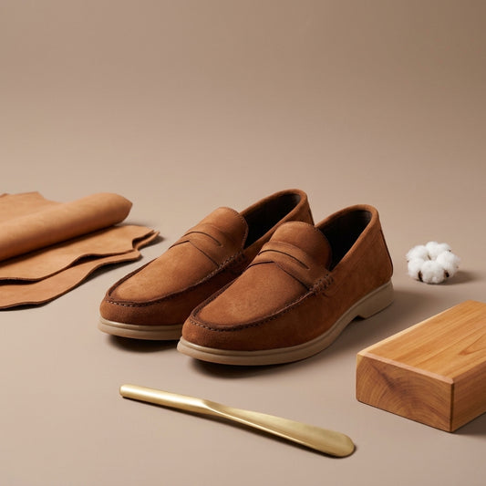 Tan Casual Loafer for Men