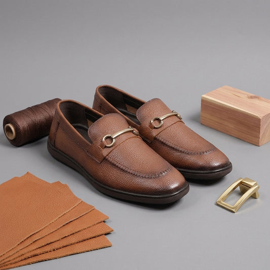 Zillionaire Leather Horsebit Loafer for Men
