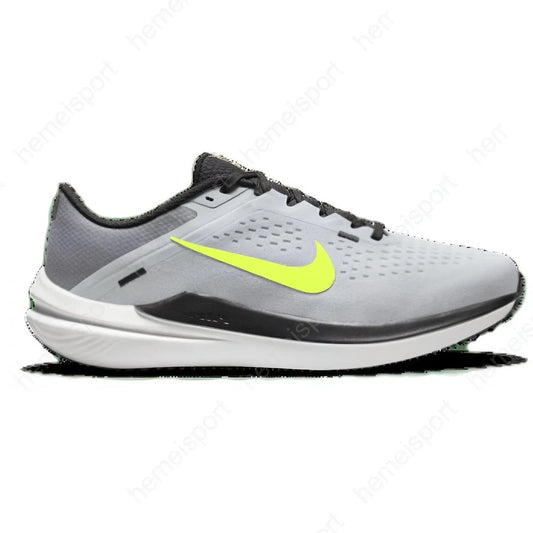 Nike Air Winflo 10 Wolf Grey Volt Shoes for Men