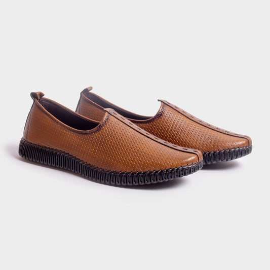Mojari cum Loafers for Men – Back View | Warehouse Footwear