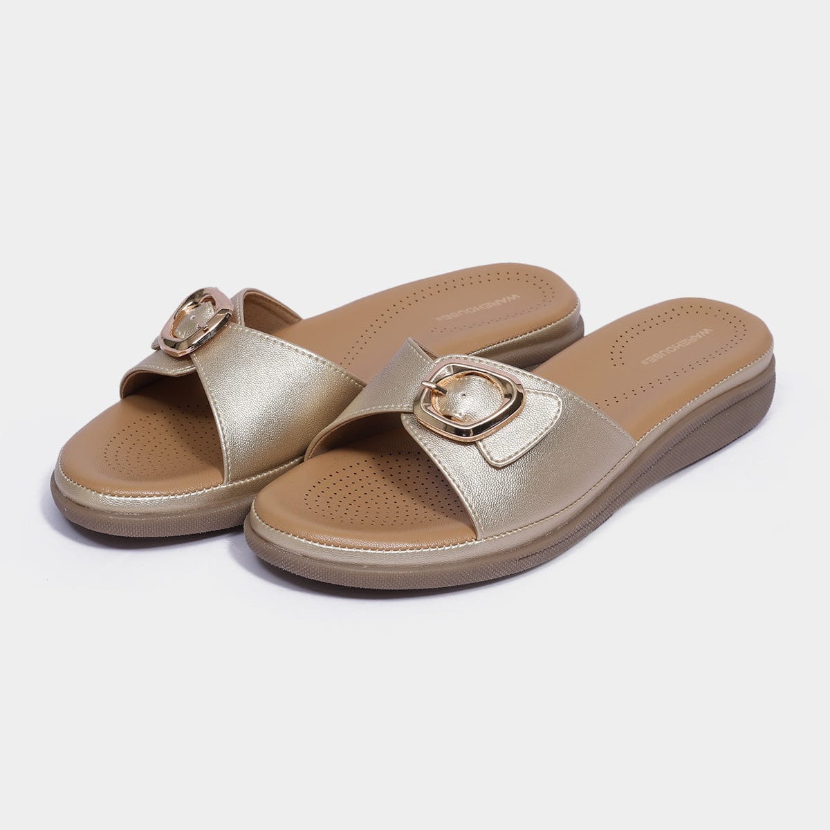 Cushioned Open Toe Sliders for Women