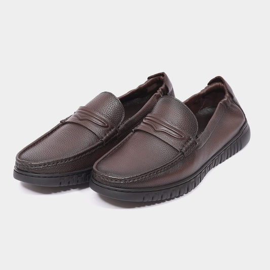 Giovano Moreti  Magic Button Premium Leather Loafer for Men