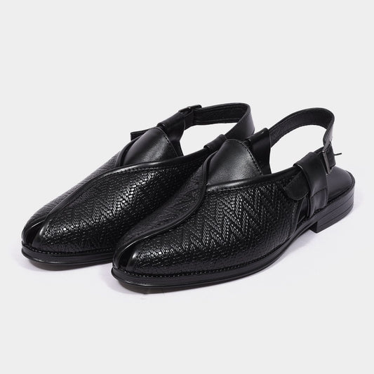 Traditional Textured Mojari for Men