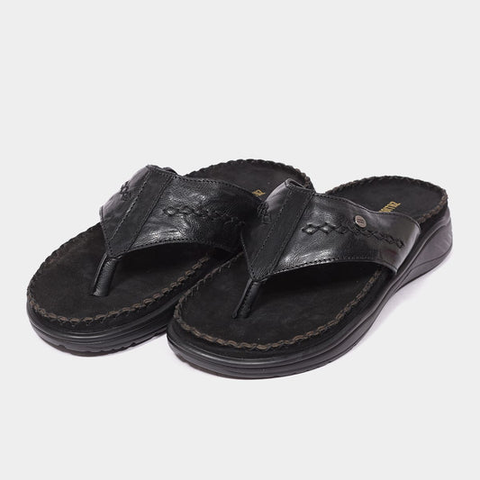 Zillionaire Leather Hand-Stitched Casual Chappal for Men