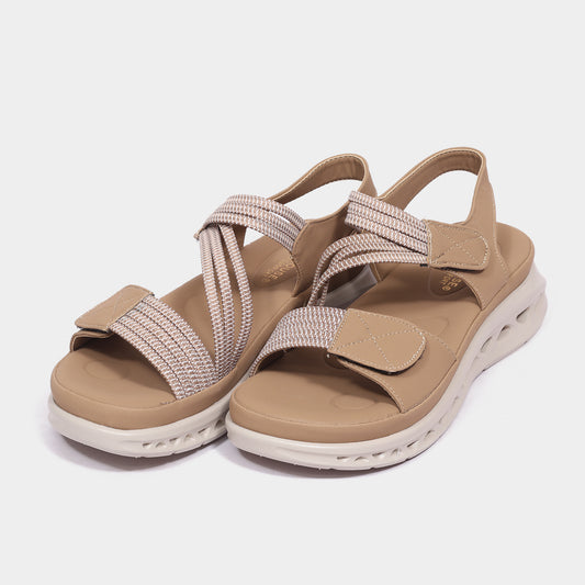 quilted comfort sandals