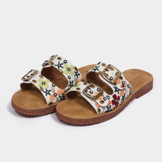 Women Hand-Woven Soft Sliders