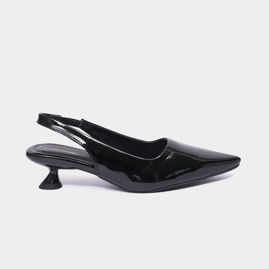 Black Pointed Belly for Women