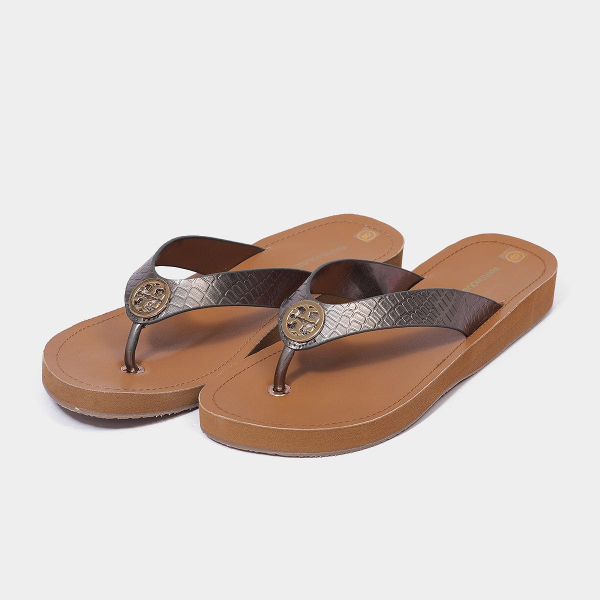 Durable Rubber Base Chappal for Women