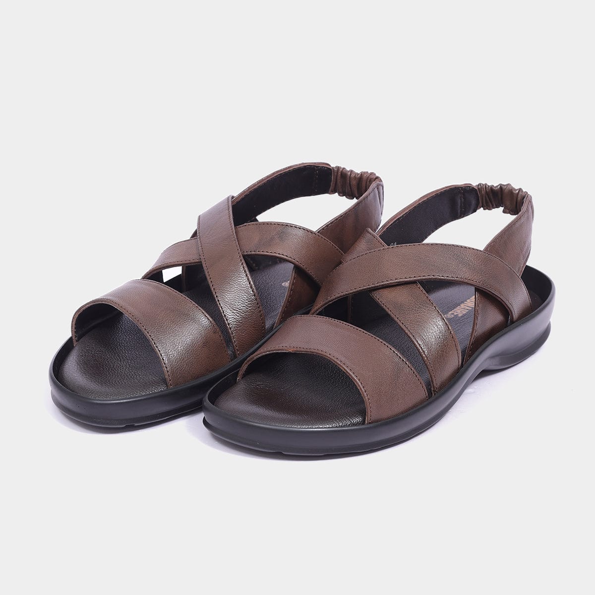 Zillionaire Elastic Leather Sandal for Men